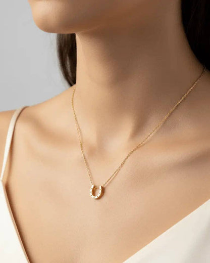 Lucky Horseshoe Necklace