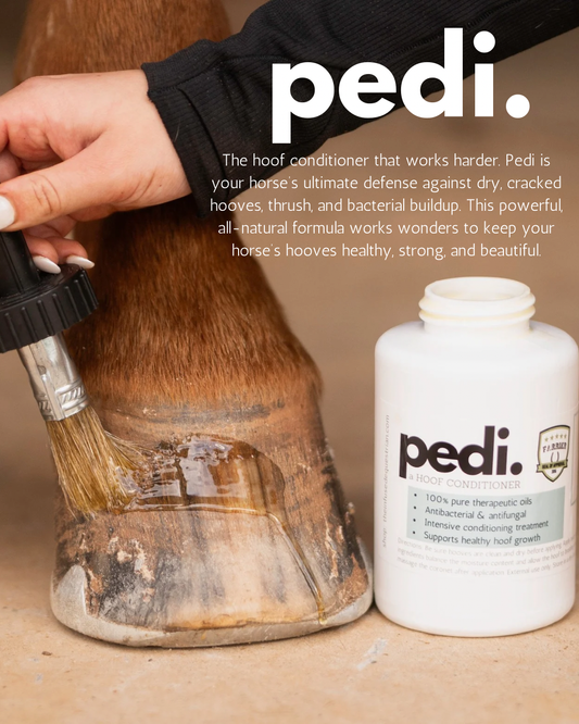 Pedi. A Hoof Conditioner (half pint/pint) - Riders Choice Supply Co