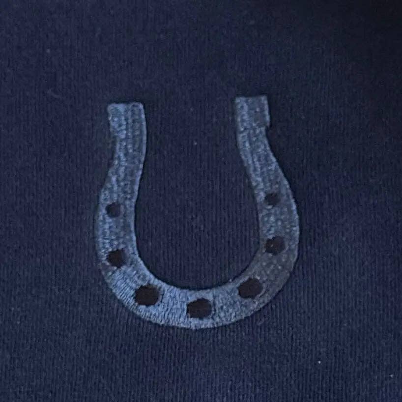 Fortuna Horseshoe Black Sweatshirt