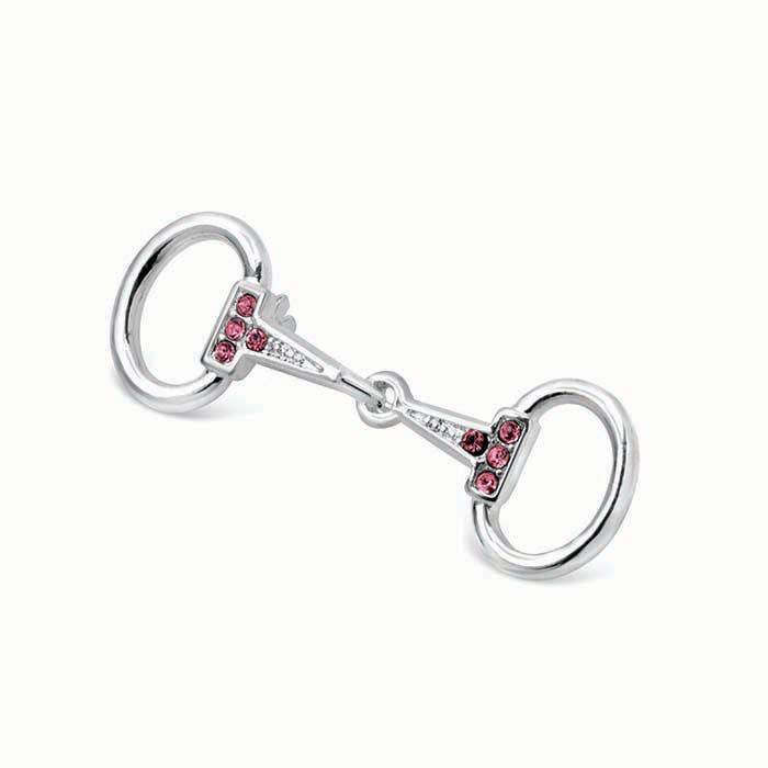 Small Silver Plated Snaffle Bit Stock Pin - Riders Choice Supply Co