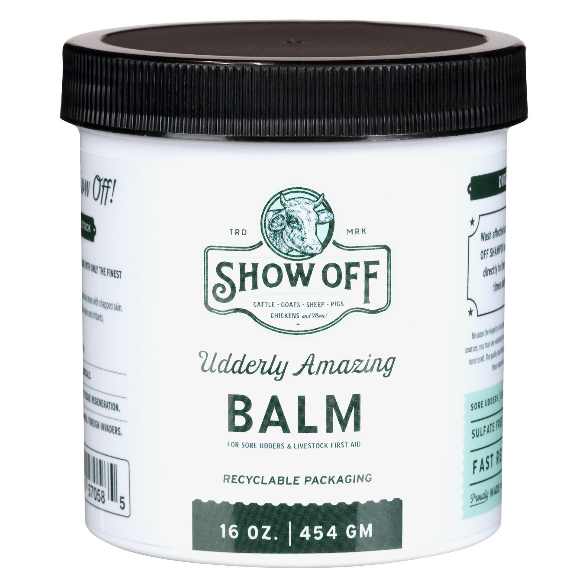 Show Off Udderly Amazing Balm - Riders Choice Supply Co