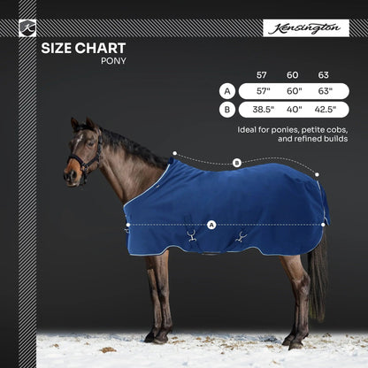 Pony Midweight 180g Horse Winter Turnout Blanket - Waterproof & Breathable - Riders Choice Supply Co