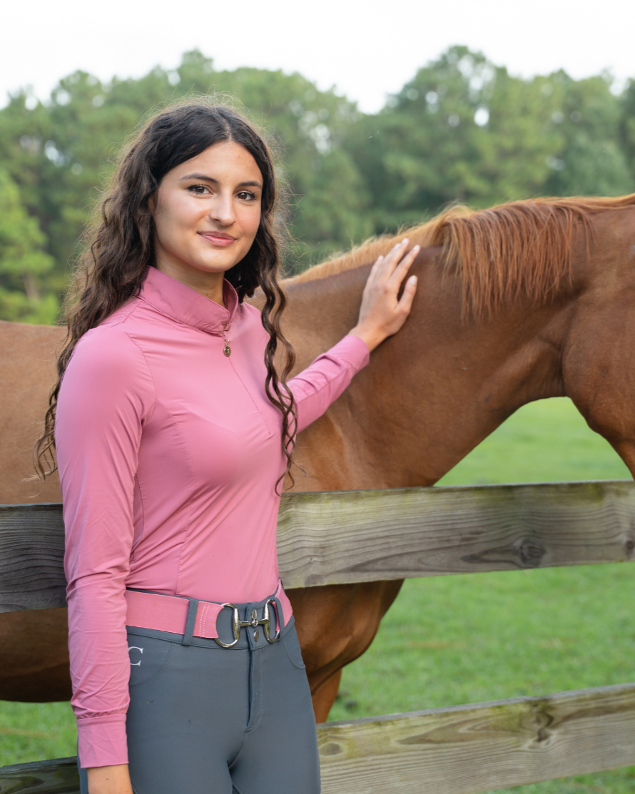 Cool and Comfortable Rose Sun Shirt - Riders Choice Supply Co