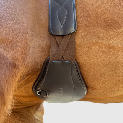Removable Leather Pads for Pressure Relief Comfort Long Girth - Riders Choice Supply Co
