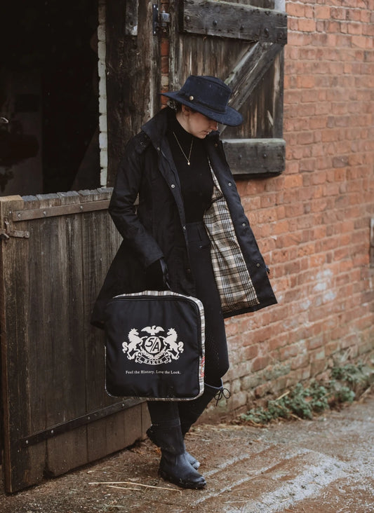 5/A Baker® x Welligogs Odette Black Waterproof Coat