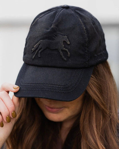 Vintage Horse Hat (Black)