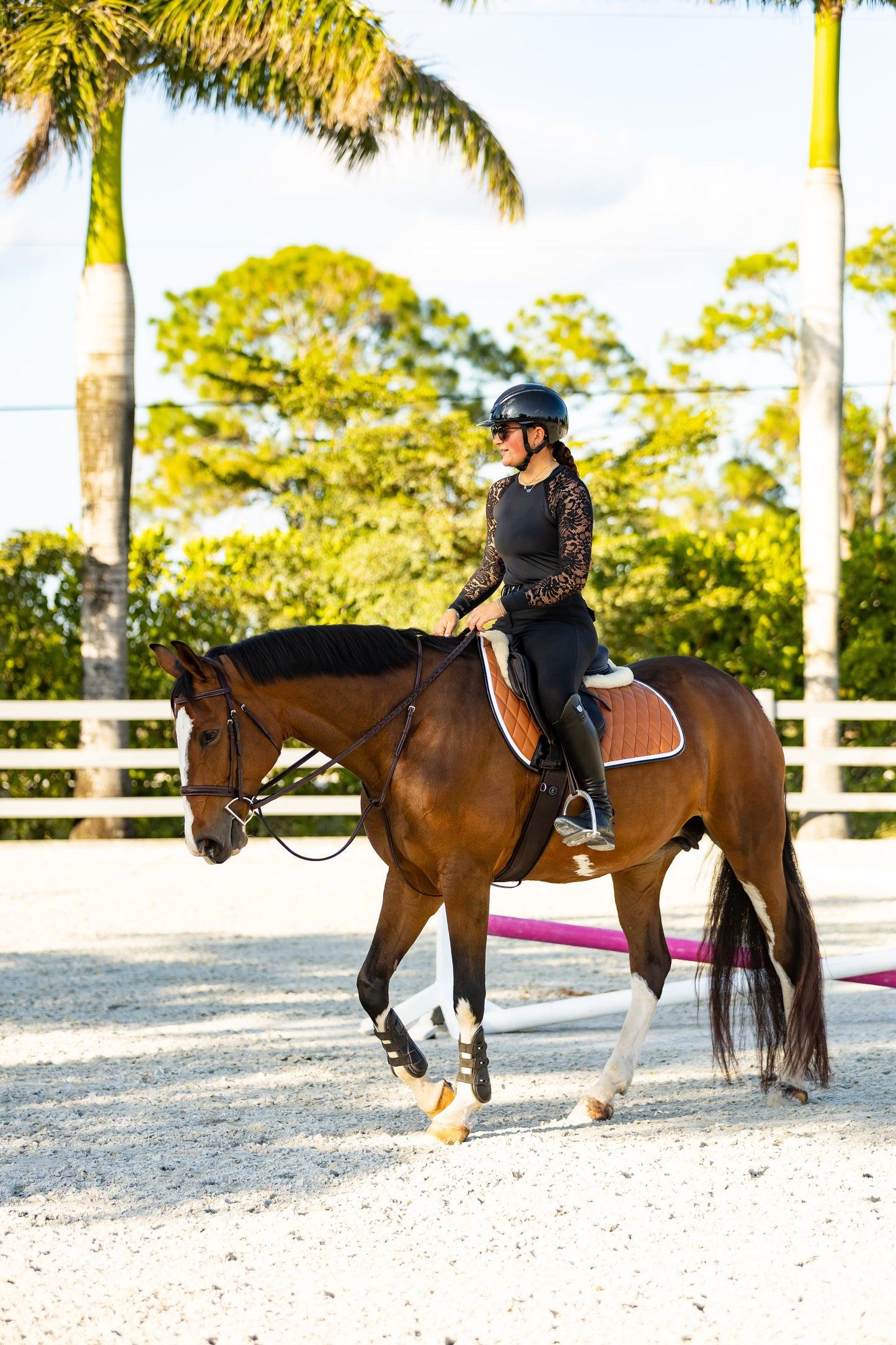 Jump Saddle Pad | Cognac - Riders Choice Supply Co