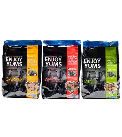 Enjoy Yums Horse Apple Treats, 1 Lb - Riders Choice Supply Co