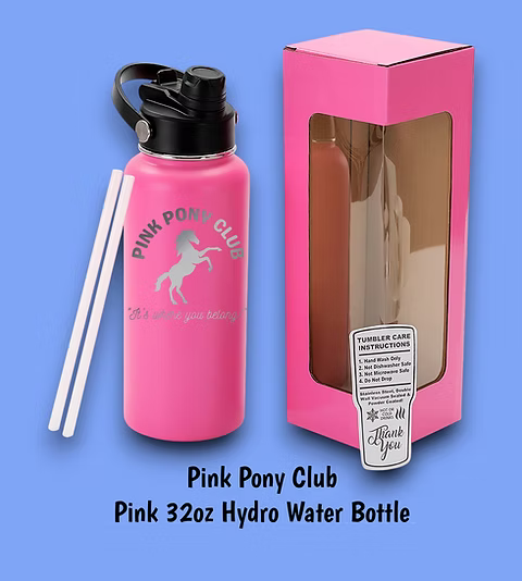 Pink Pony Club Hydro Bottle