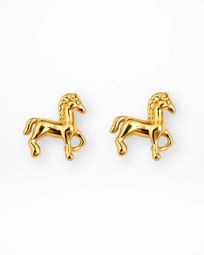 Tiny Horse Earrings