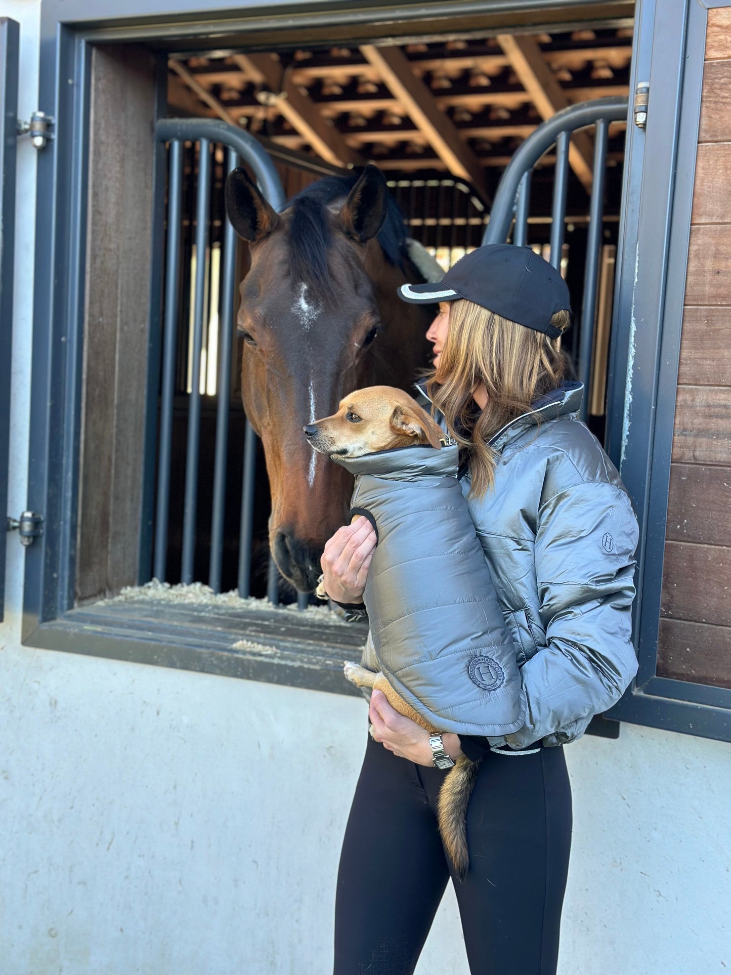 Janari Reversible Dog Puffer Coats