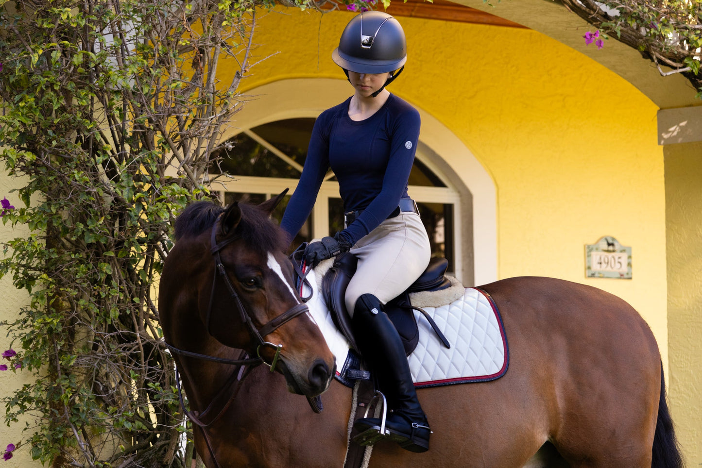 Jump Saddle Pad | White - Riders Choice Supply Co