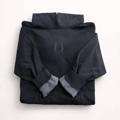 Fortuna Horseshoe Embroidered Hoodie