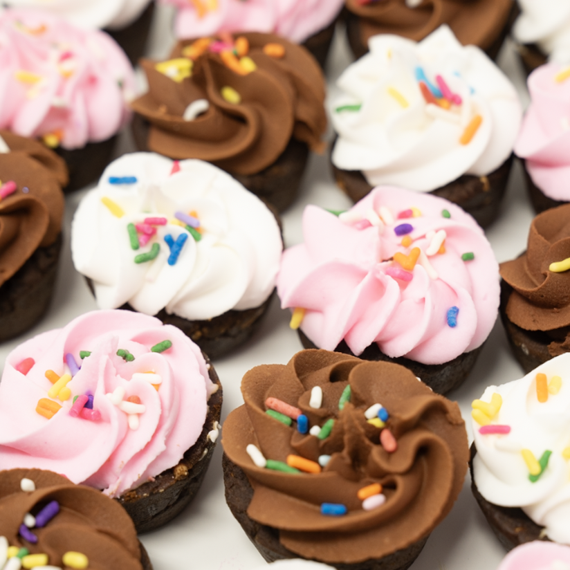 Neapolitan Cupcakes