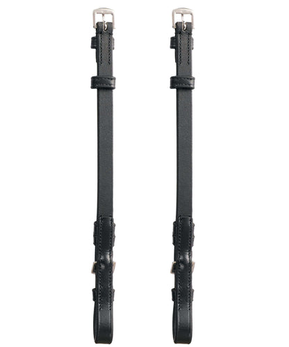 ExionPro Bridle Cheek Pieces With Buckle Fastening - Matching Stitching