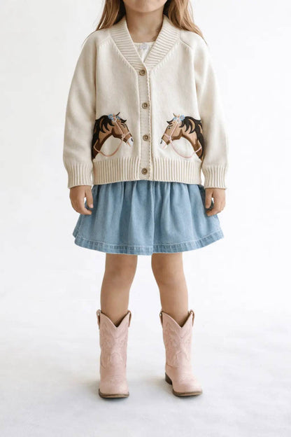Bridle Up Pony Cardigan