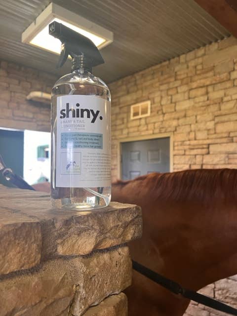 Shiny. A Mane & Tail Conditioner (4 oz., 8 oz., 28 oz.) - Riders Choice Supply Co