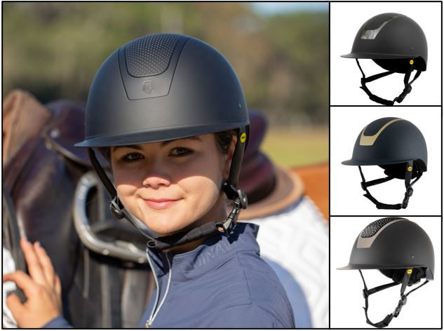 Equinavia Crown MIPS Riding Helmet,  Black Shimmer - Riders Choice Supply Co