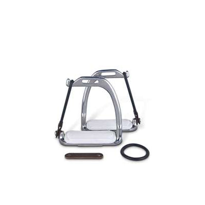 SHIRES Fillis Peacock Safety Stirrup Irons 4" - Riders Choice Supply Co