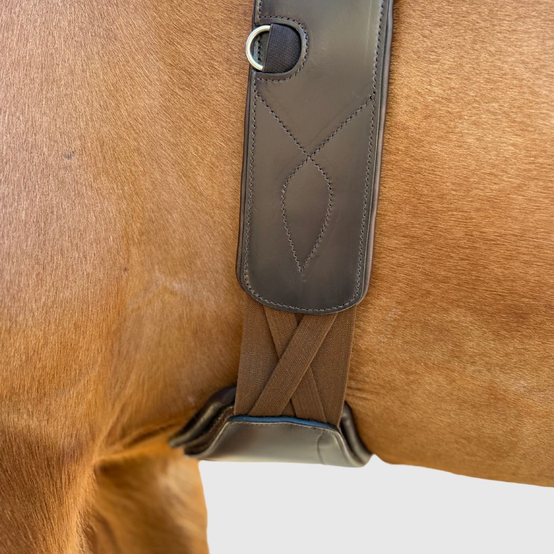 Removable Leather Pads for Pressure Relief Comfort Long Girth - Riders Choice Supply Co
