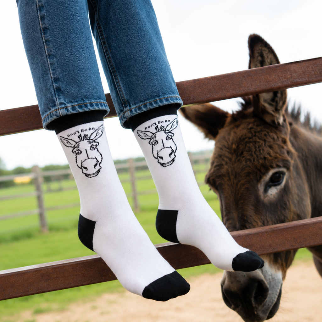 Don't Be An Ass Crew Socks