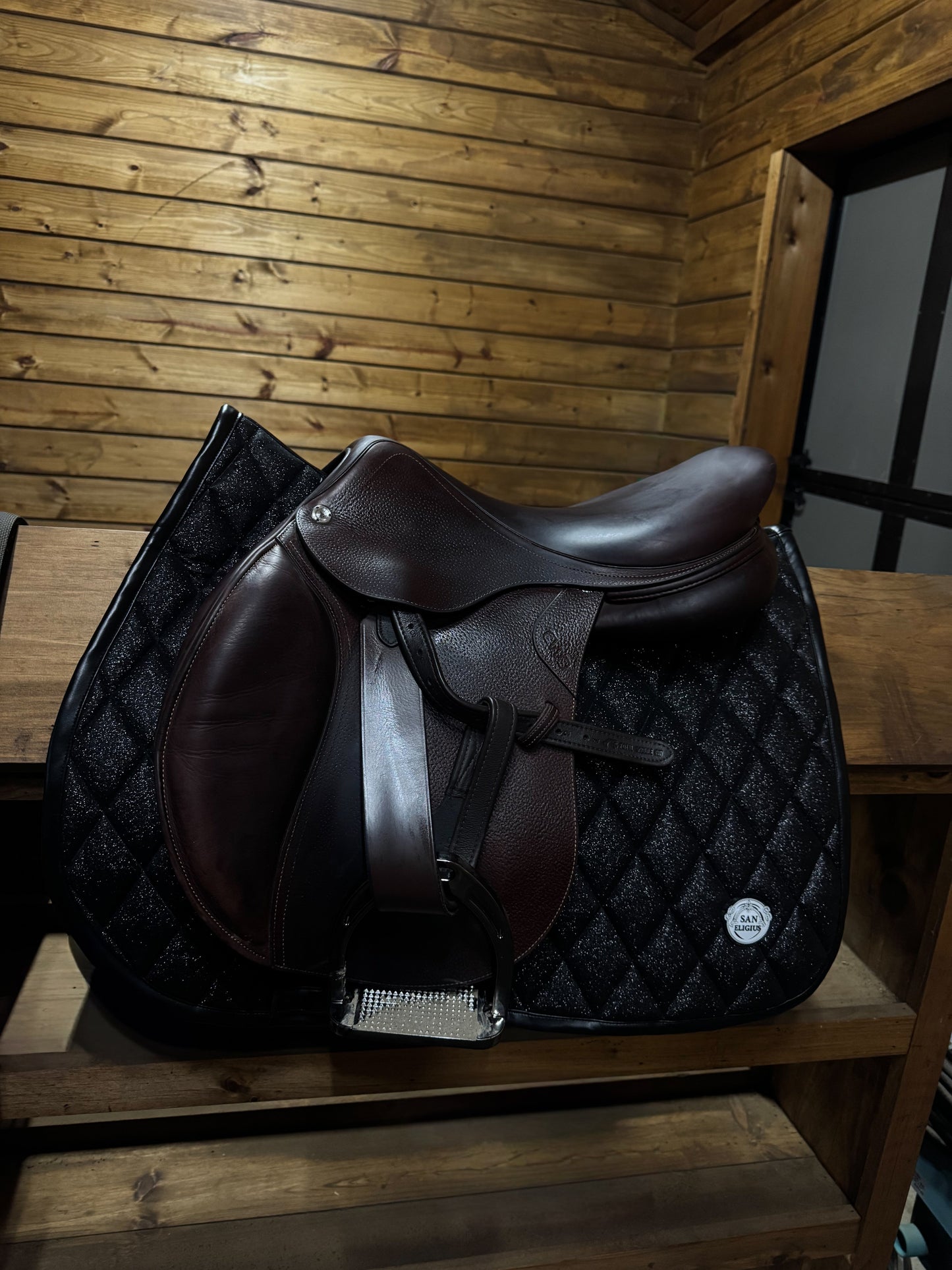 Jump Saddle Pad | Black Ice - Riders Choice Supply Co