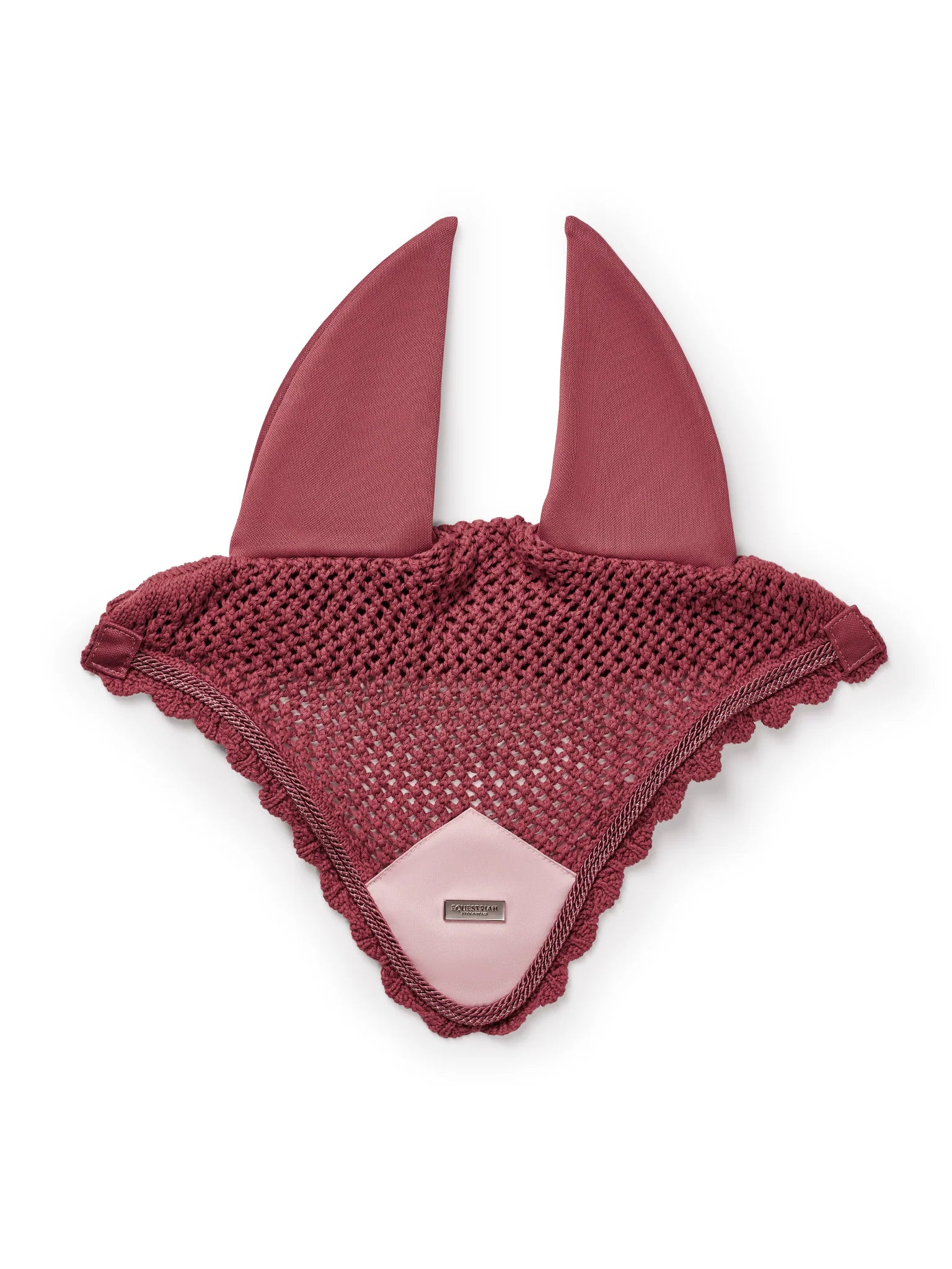 Equestrian Stockholm Ear Bonnet - Amber Rose - Riders Choice Supply Co