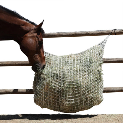 Freedom Feeder Extended Day Net - Slow Feed Hay Net - 2 String Bale - 3 Size Mesh Options - Riders Choice Supply Co