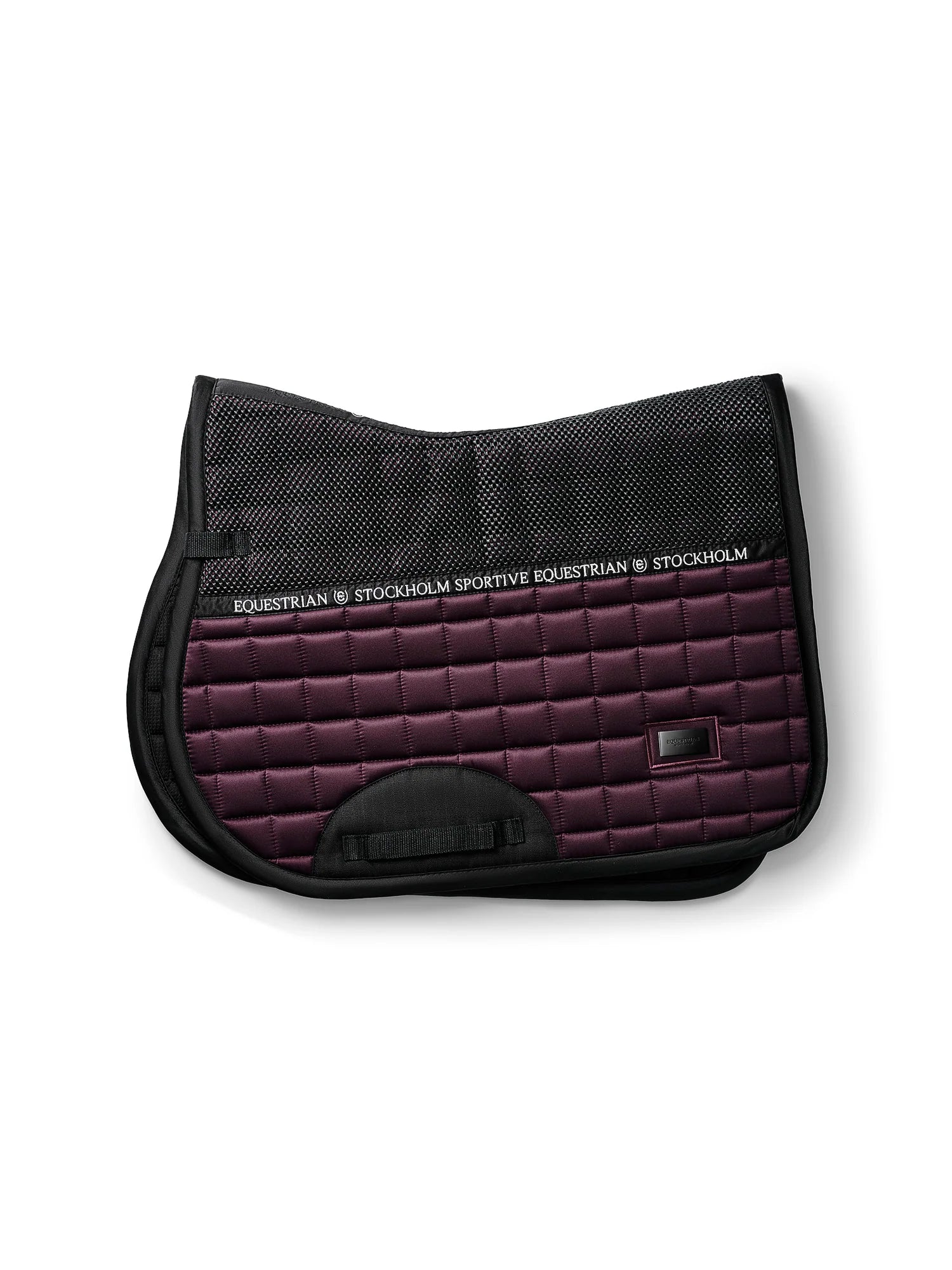 Equestrian Stockholm Jump Performance Saddle Pad - Black Raven - Riders Choice Supply Co