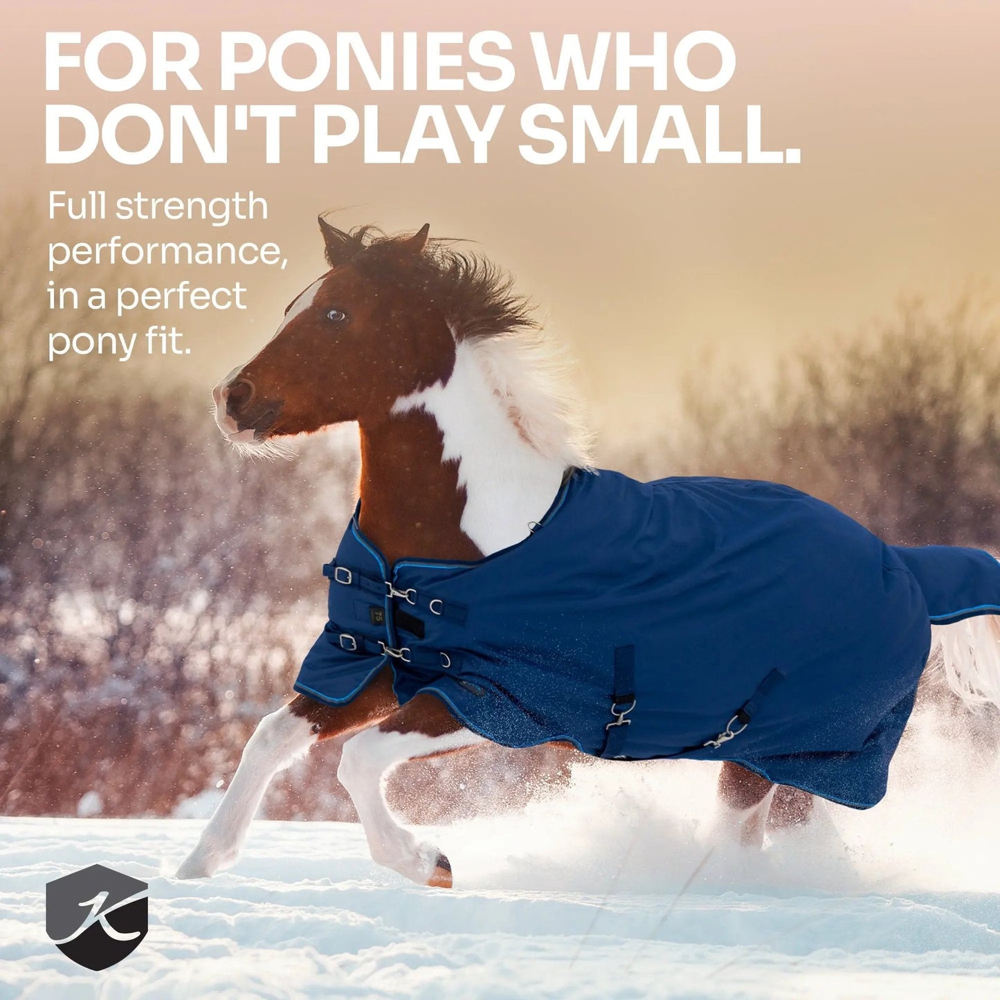 Pony 180G Medium Weight Winter Neck Warmer - Waterproof & Breathable - Riders Choice Supply Co