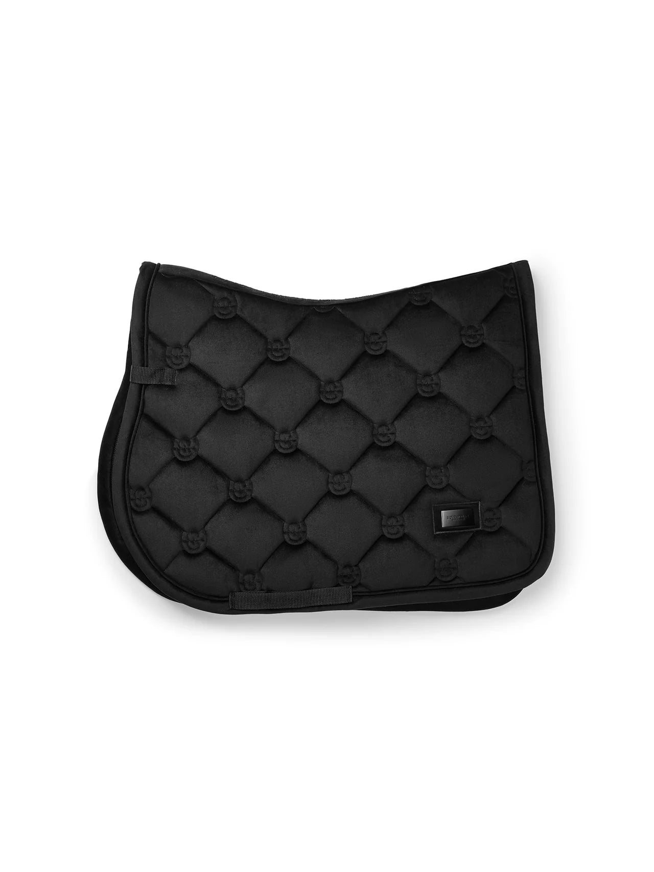 Equestrian Stockholm Velvet Jump Saddle Pad & Ear Bonnets