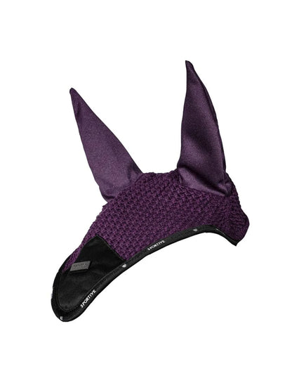 Equestrian Stockholm Ear Bonnet - Black Raven - Riders Choice Supply Co