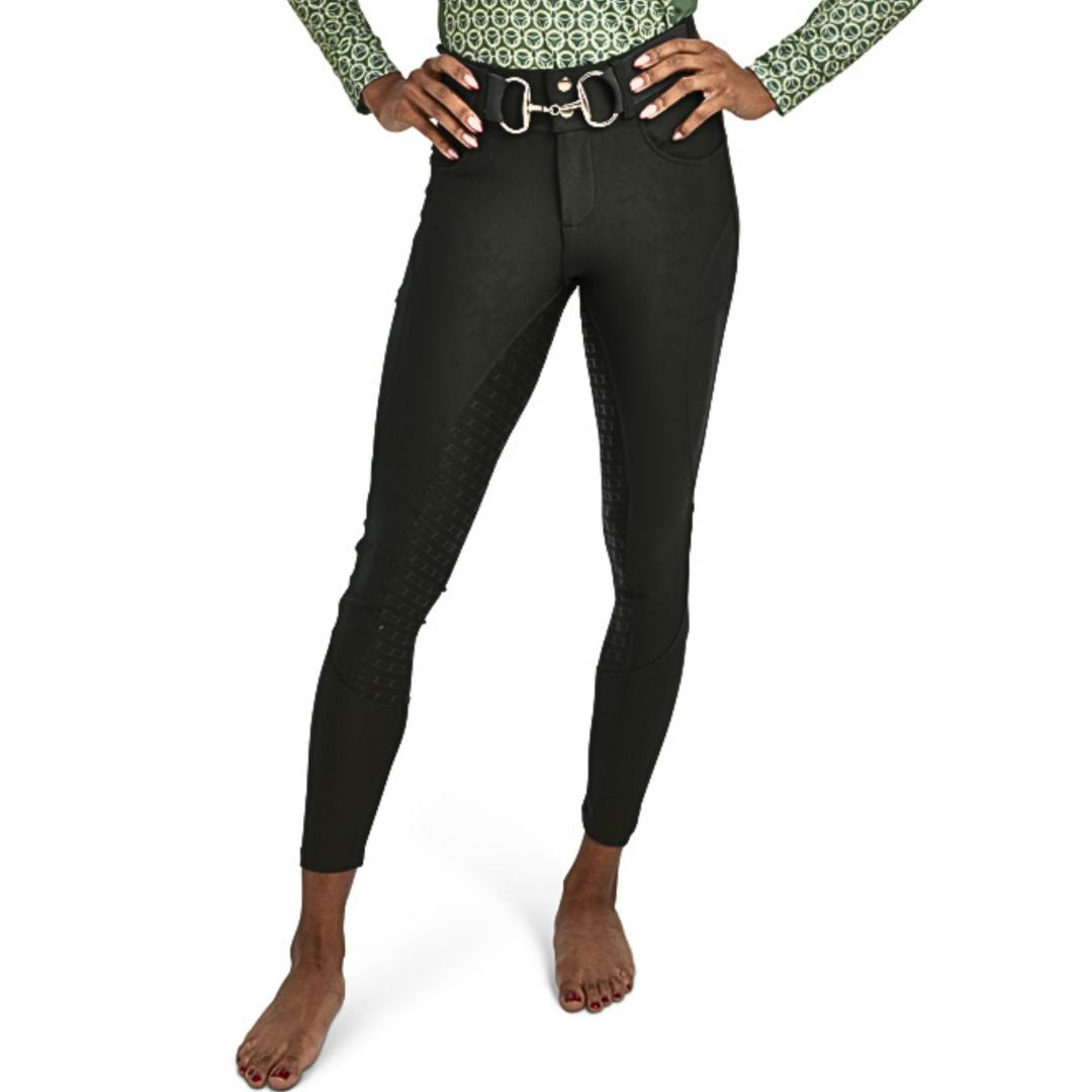 Black Just Right Summer Breeches + Free Bit Belt - Riders Choice Supply Co