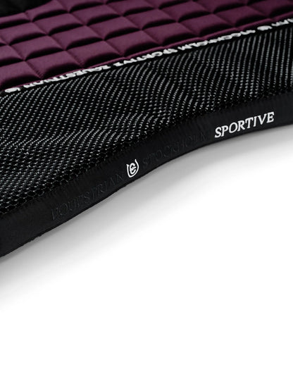 Equestrian Stockholm Jump Performance Saddle Pad - Black Raven - Riders Choice Supply Co