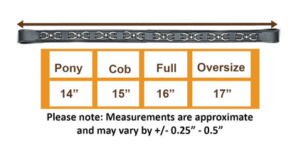 Peacock Beads Browband