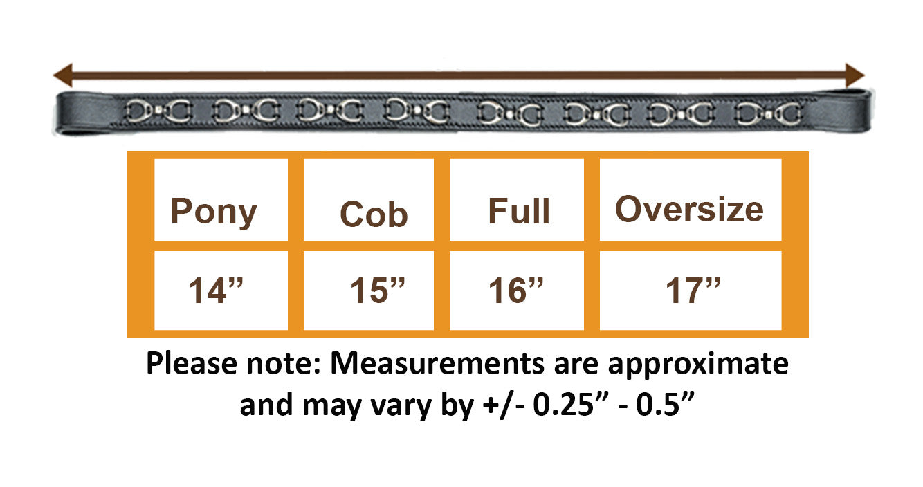 Glistening Copper Browband