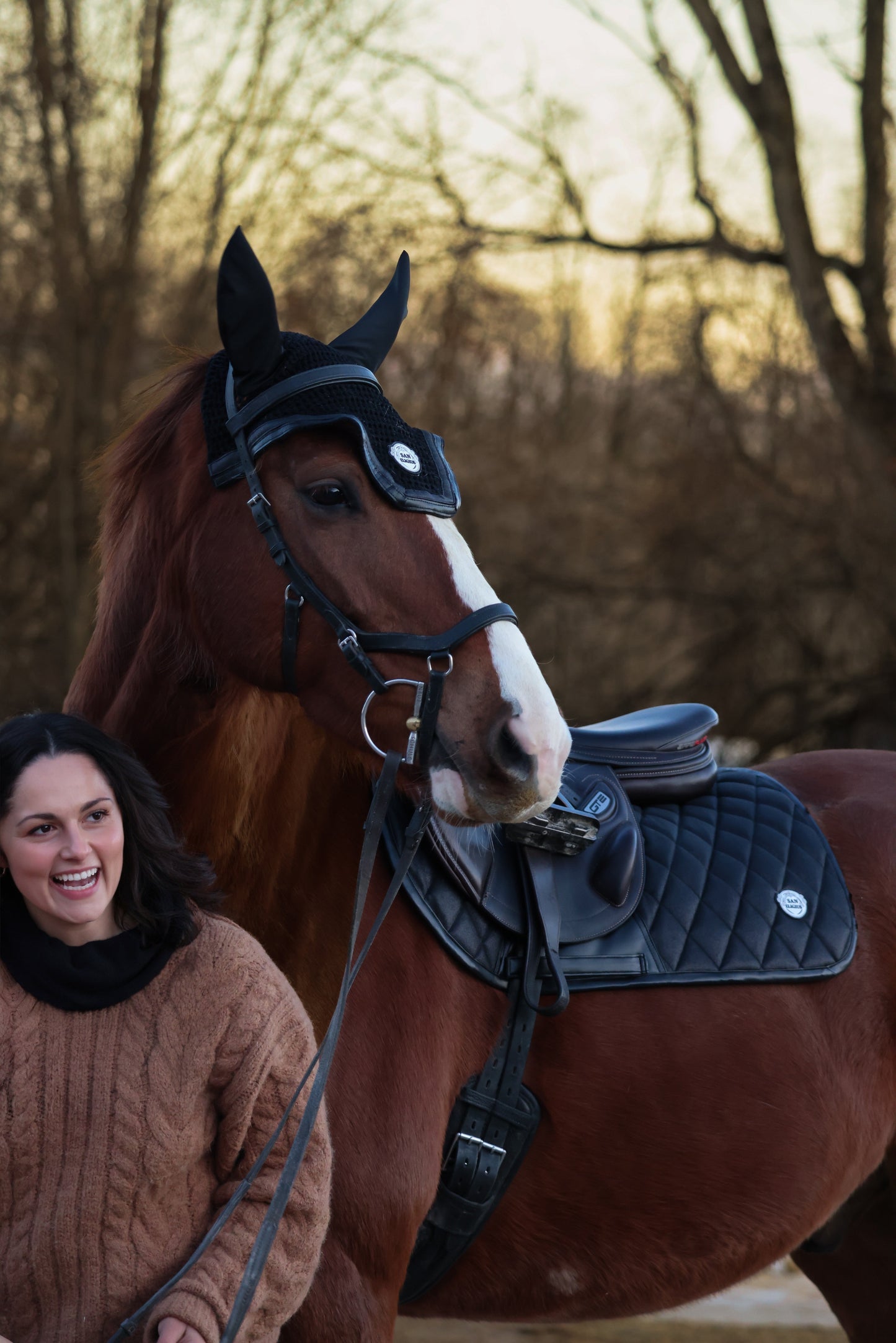 Jump Saddle Pad | Black Ice - Riders Choice Supply Co
