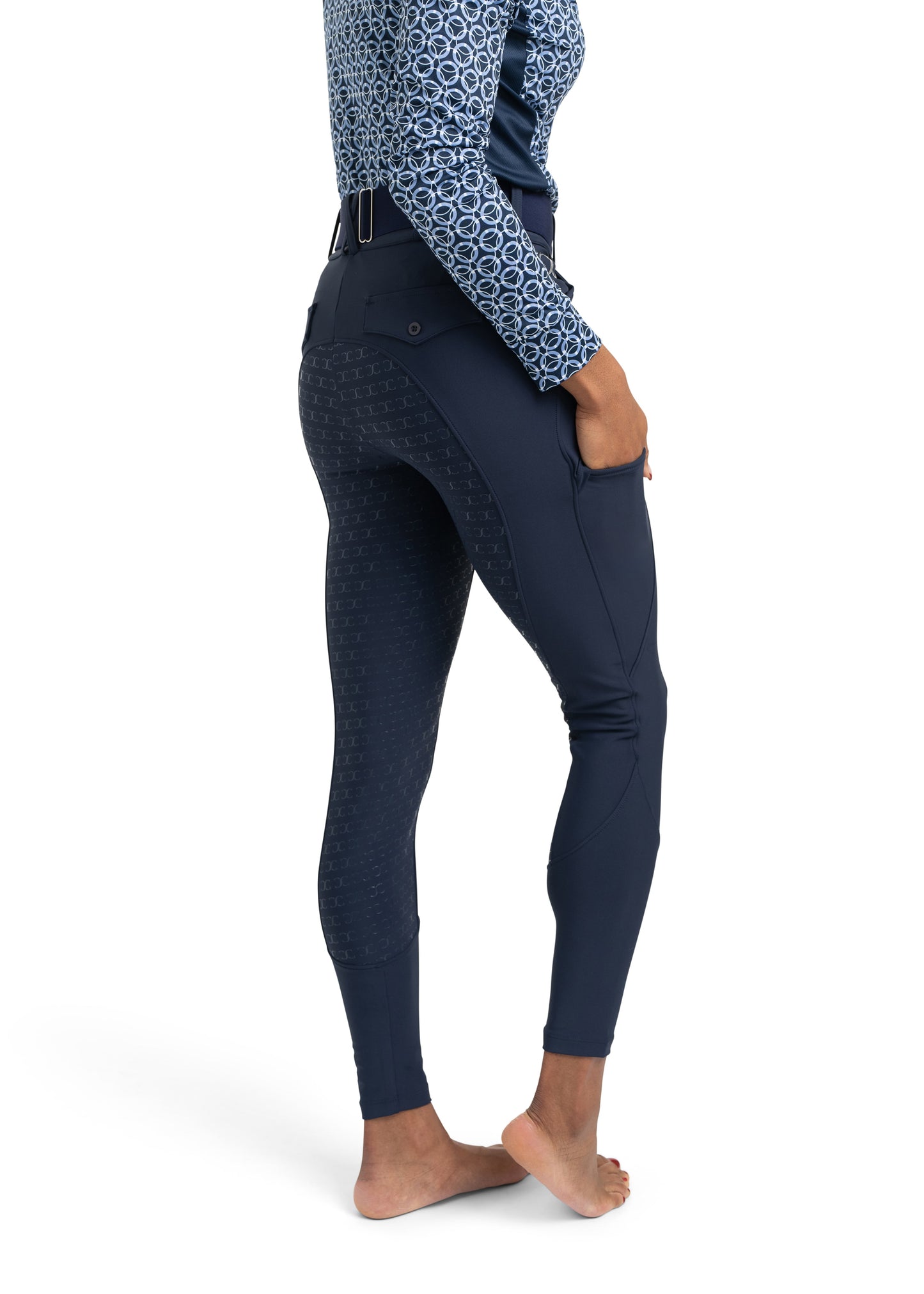 Blue Opal Just Right Summer Breeches + Free Bit Belt - Riders Choice Supply Co