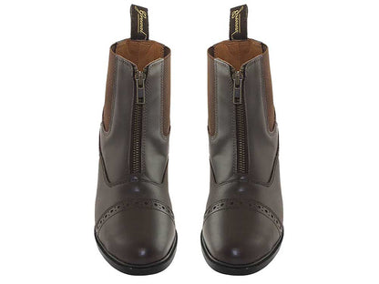 Children's Zip-Up Leather Paddock Boots