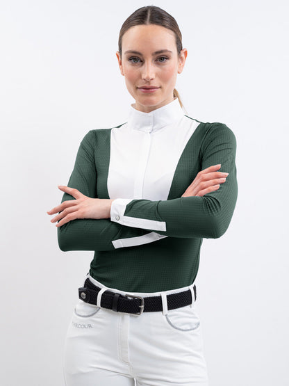 Coco Womens Long Sleeve Competition Polo - Riders Choice Supply Co