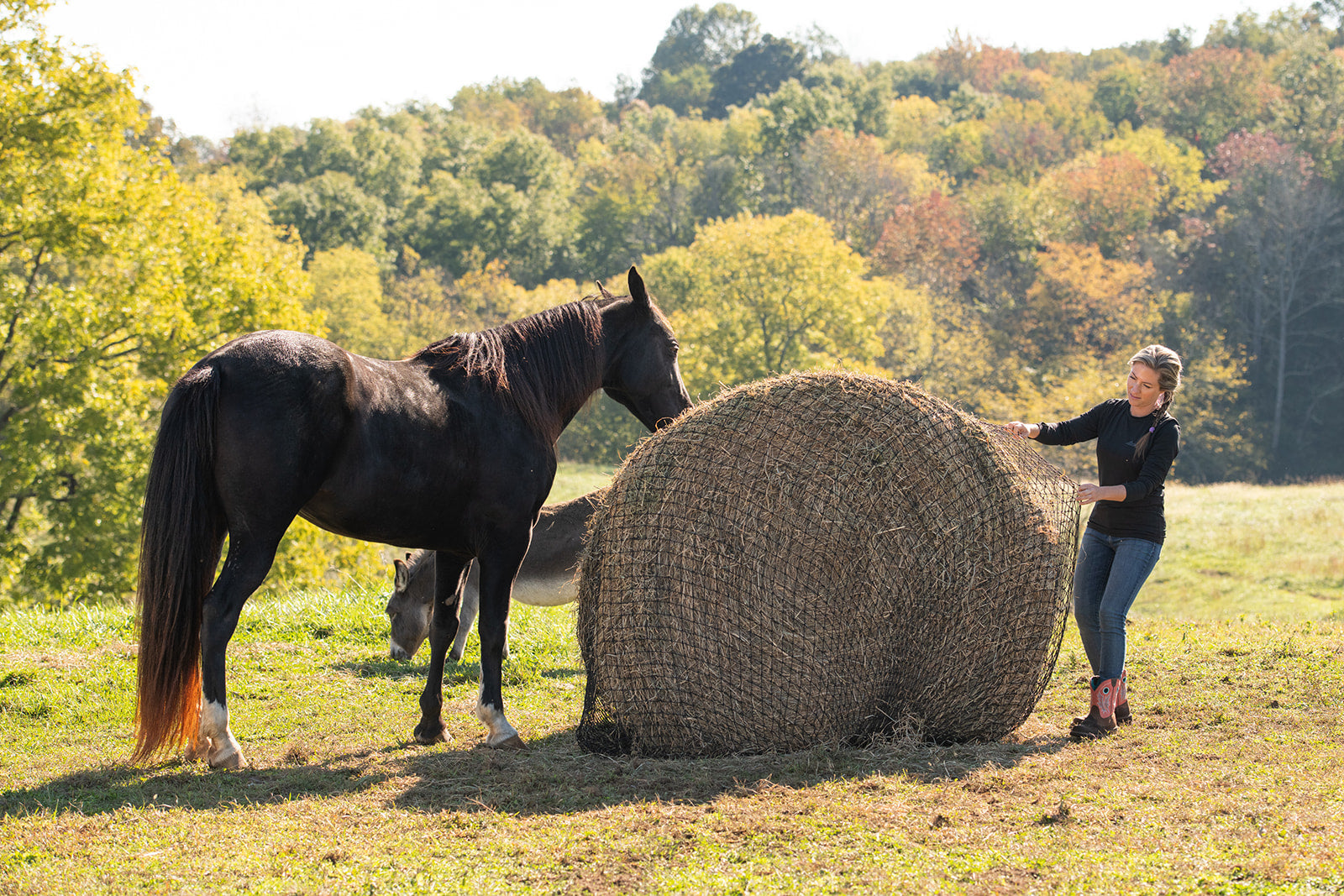 Round Bale Hay Net - Riders Choice Supply Co