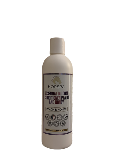 Essential Oil Coat Conditioner Peach and Honey with Sponge applicator