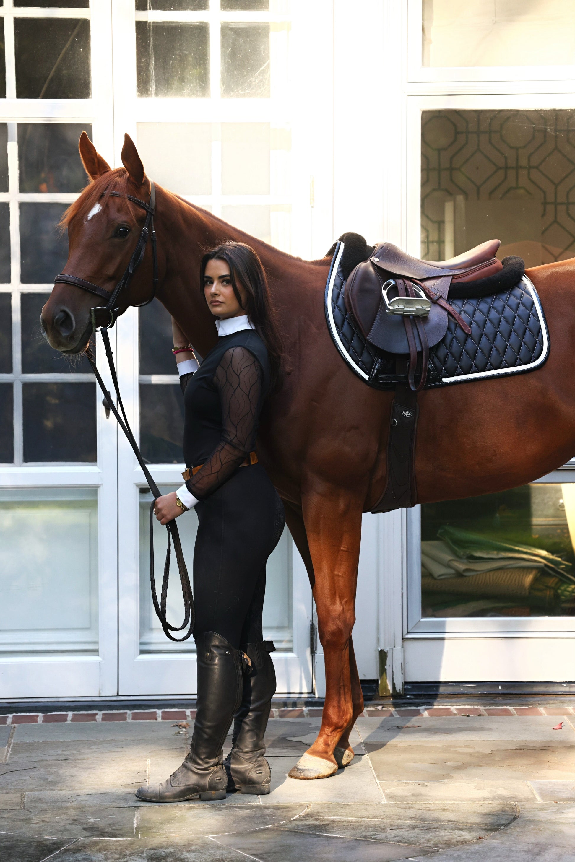 Jump Saddle Pad | Black - Riders Choice Supply Co