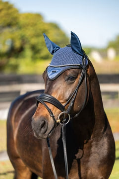 Equestrian Stockholm Ear Bonnet Dark Venice - Full