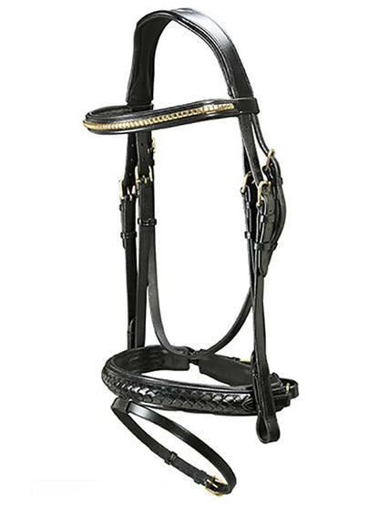 Danube Dressage Bridle with Clincher Browband