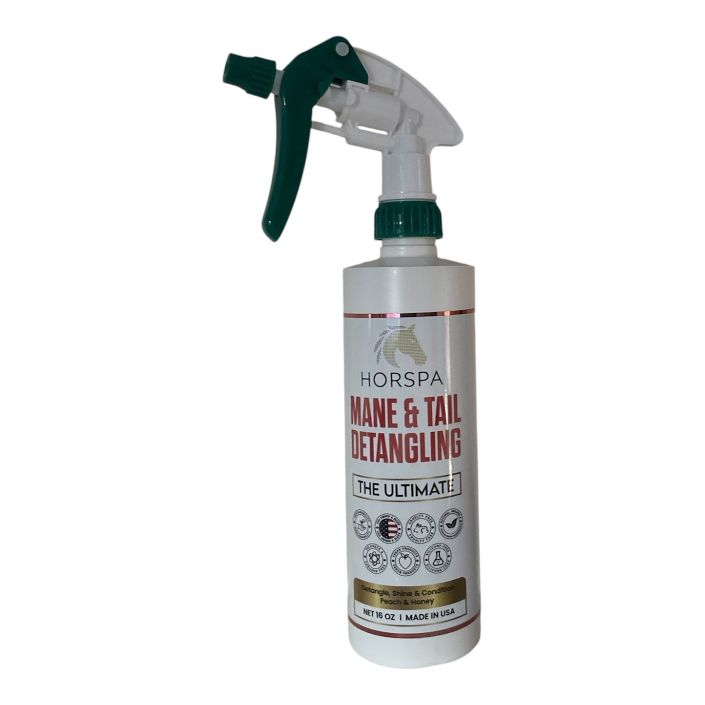 Mane & Tail Detangling Spray Peach & Honey - The Ultimate