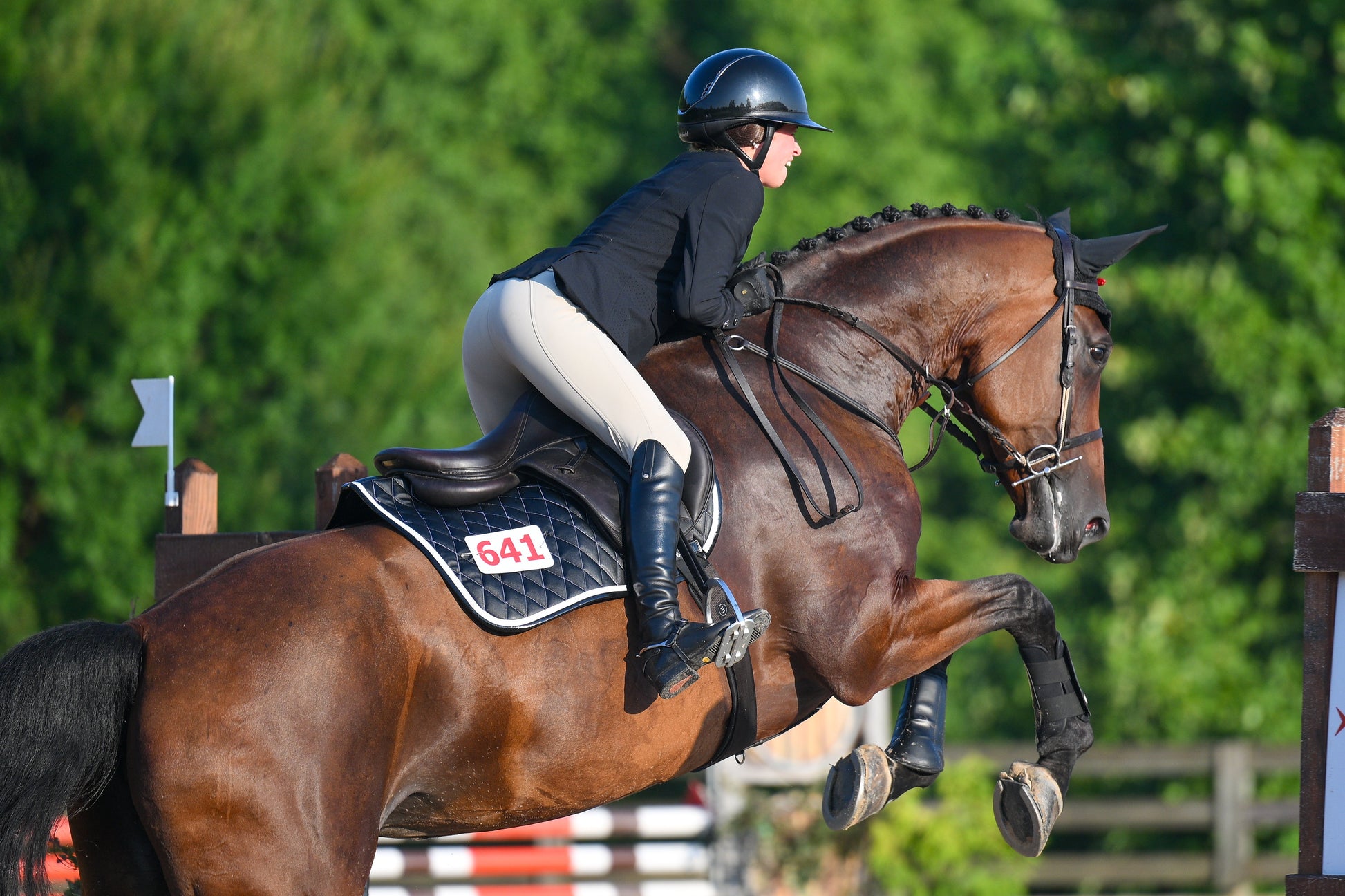 Jump Saddle Pad | Black - Riders Choice Supply Co