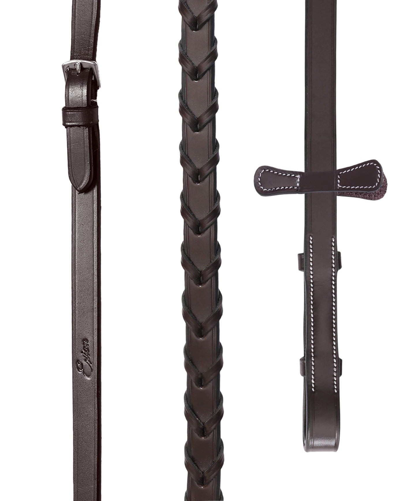 ExionPro 'Hercules' Padded Hunter Bridle with Reins