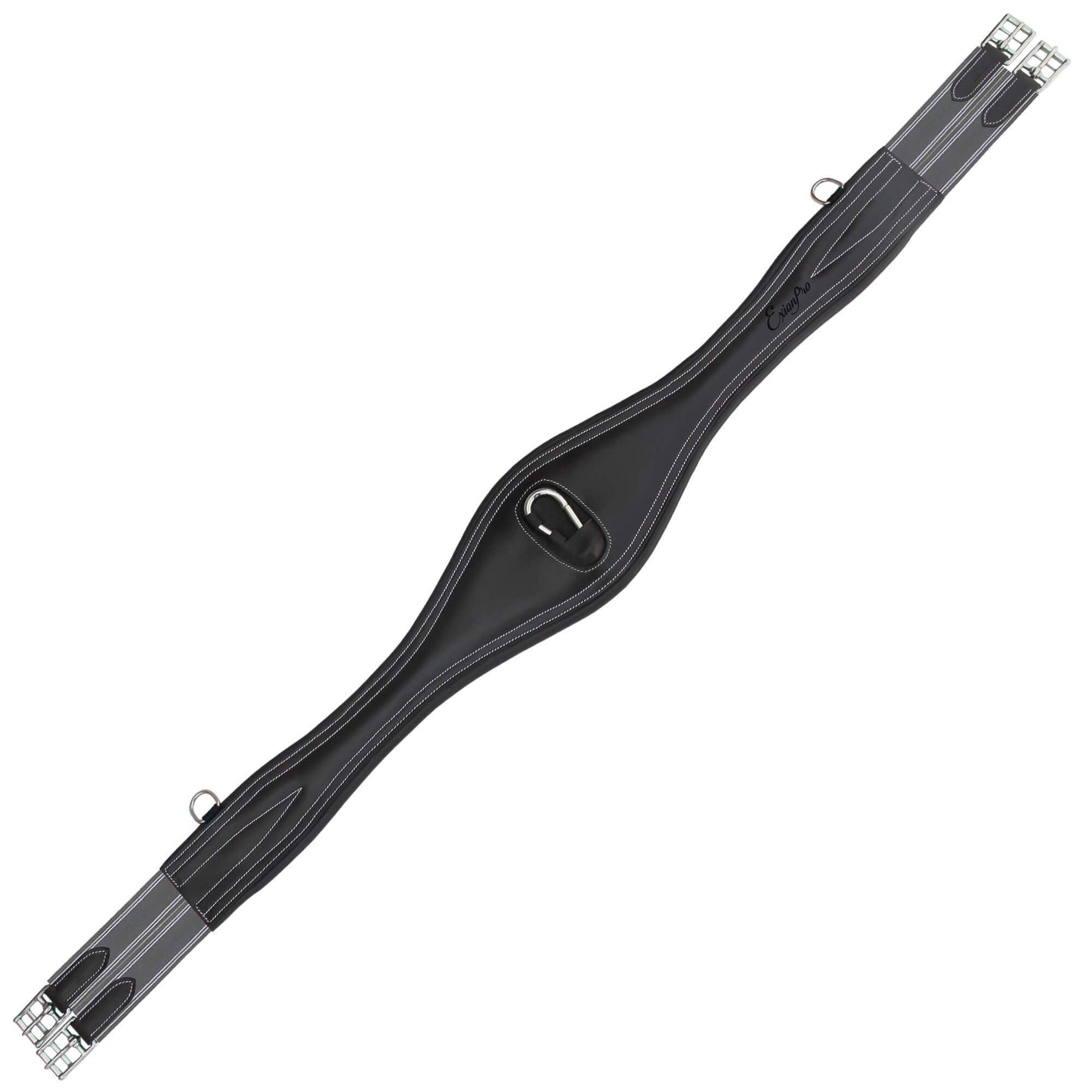 ExionPro 'Snap' Girth - Grey Elastic with White Lines