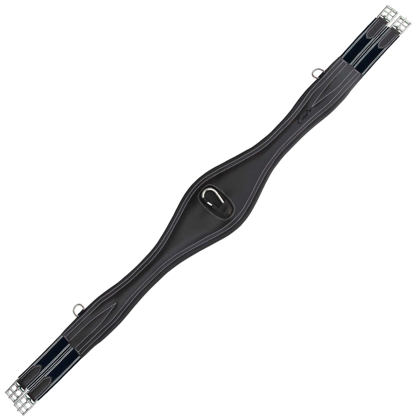 ExionPro 'Snap' Girth - Navy Blue Elastic with White Lines